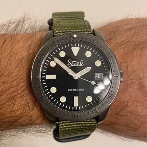 Szanto Vintage Dive Watch - Gun Grey